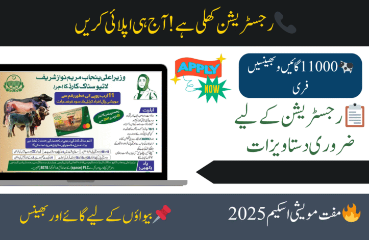 Essential Docs for Free Livestock by CM Punjab Program